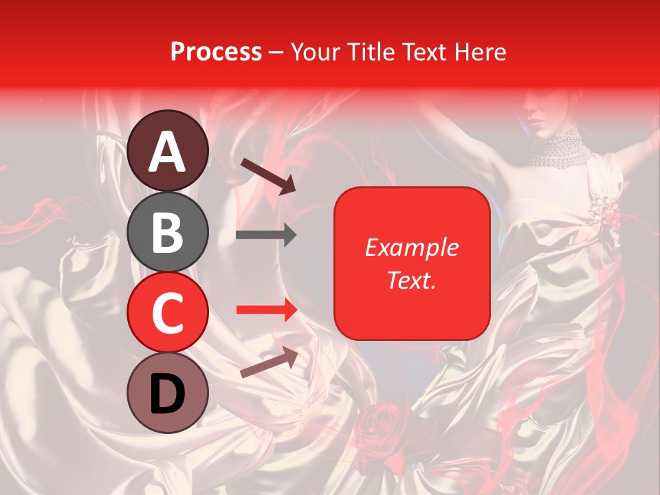 Glamour Portrait Body PowerPoint Template