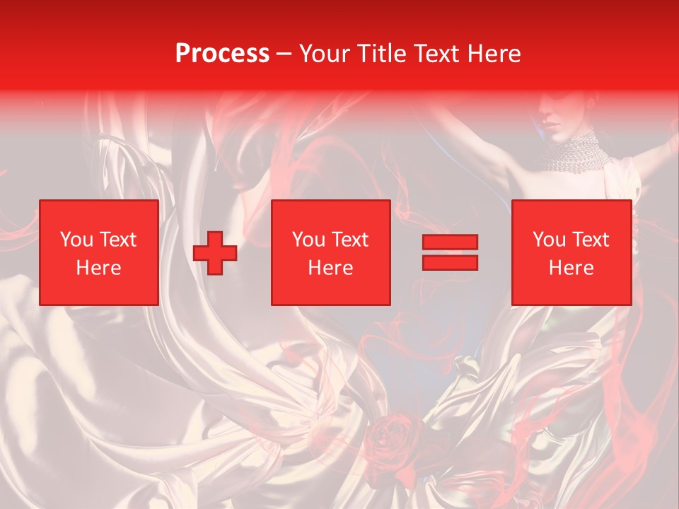 Glamour Portrait Body PowerPoint Template