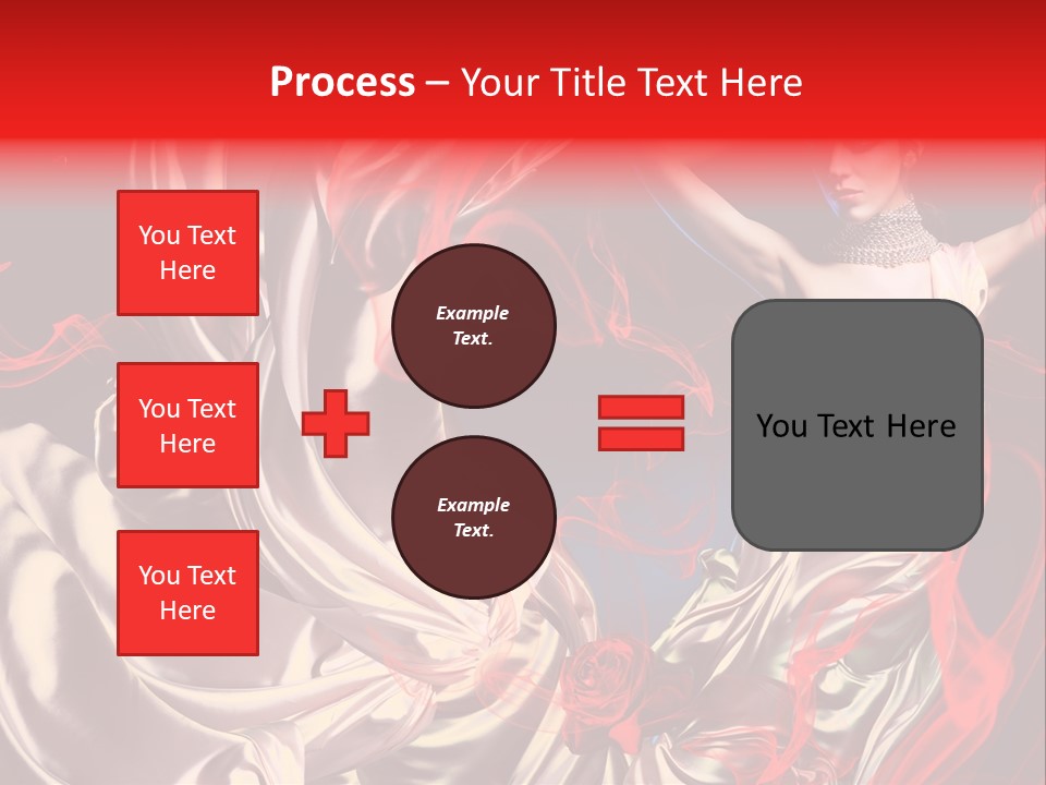 Glamour Portrait Body PowerPoint Template