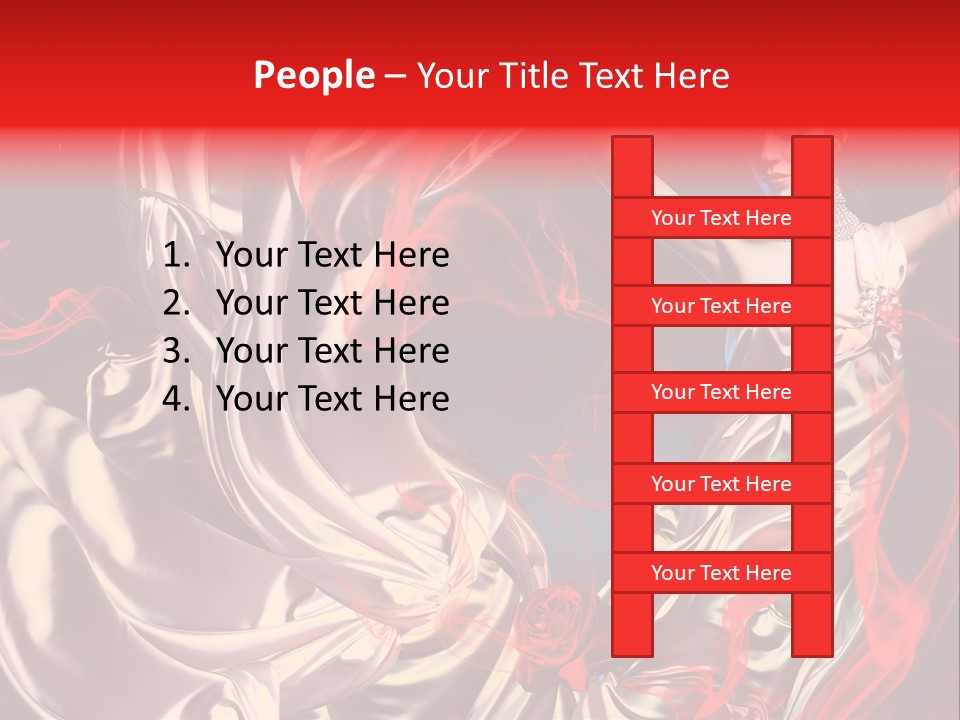 Glamour Portrait Body PowerPoint Template