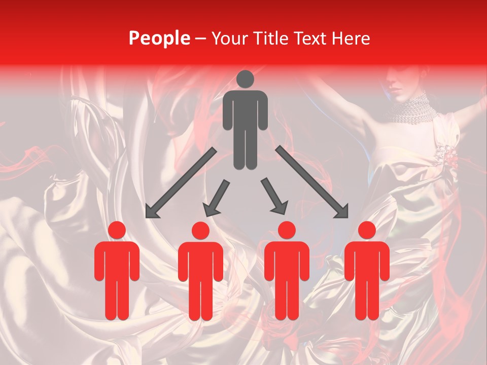 Glamour Portrait Body PowerPoint Template