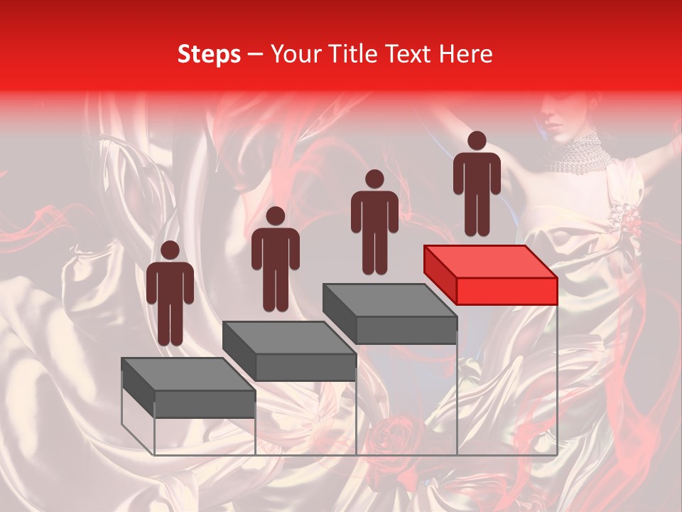 Glamour Portrait Body PowerPoint Template