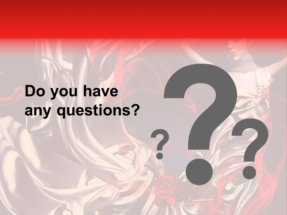 Glamour Portrait Body PowerPoint Template