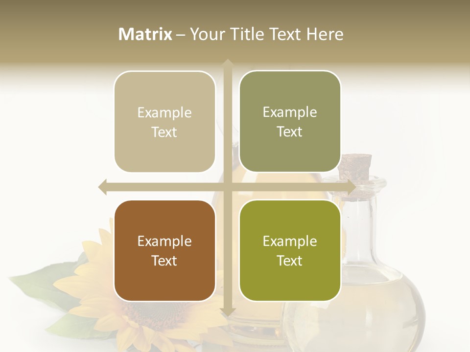 Organic Texture Kitchen PowerPoint Template