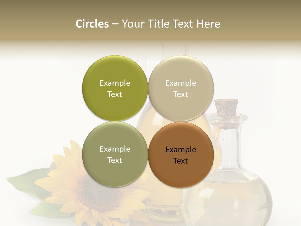 Organic Texture Kitchen PowerPoint Template