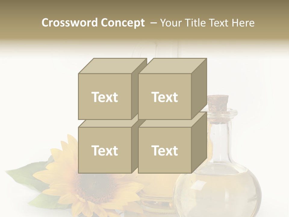 Organic Texture Kitchen PowerPoint Template