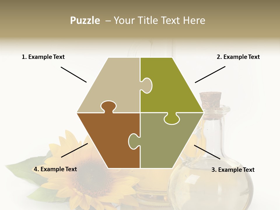 Organic Texture Kitchen PowerPoint Template