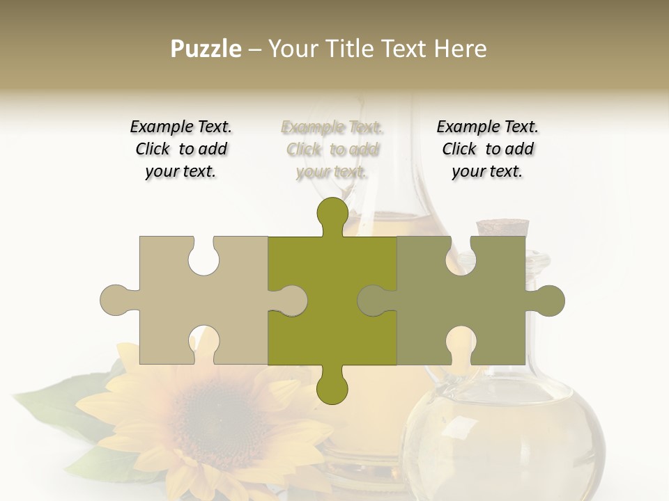 Organic Texture Kitchen PowerPoint Template