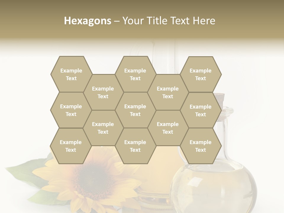 Organic Texture Kitchen PowerPoint Template