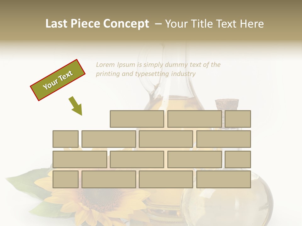 Organic Texture Kitchen PowerPoint Template