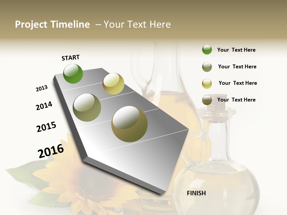 Organic Texture Kitchen PowerPoint Template