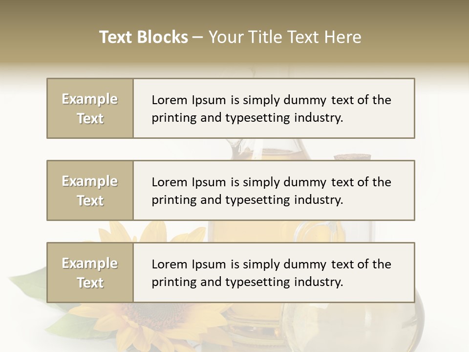 Organic Texture Kitchen PowerPoint Template