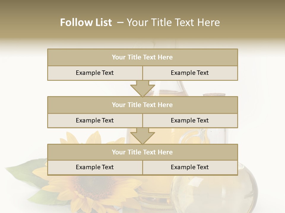 Organic Texture Kitchen PowerPoint Template