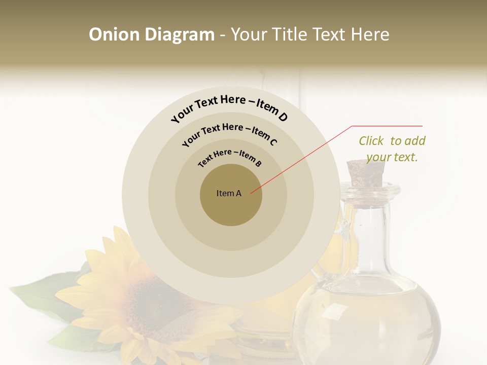 Organic Texture Kitchen PowerPoint Template