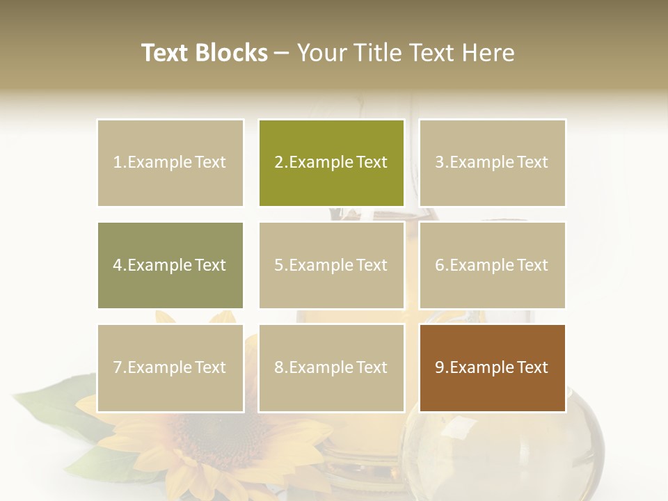 Organic Texture Kitchen PowerPoint Template