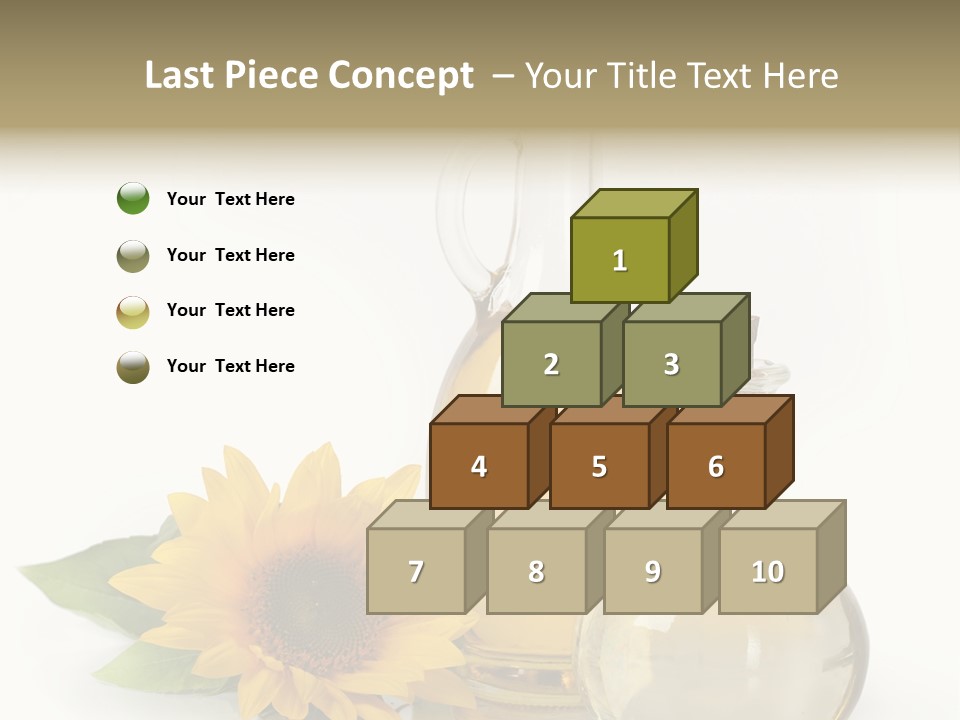 Organic Texture Kitchen PowerPoint Template