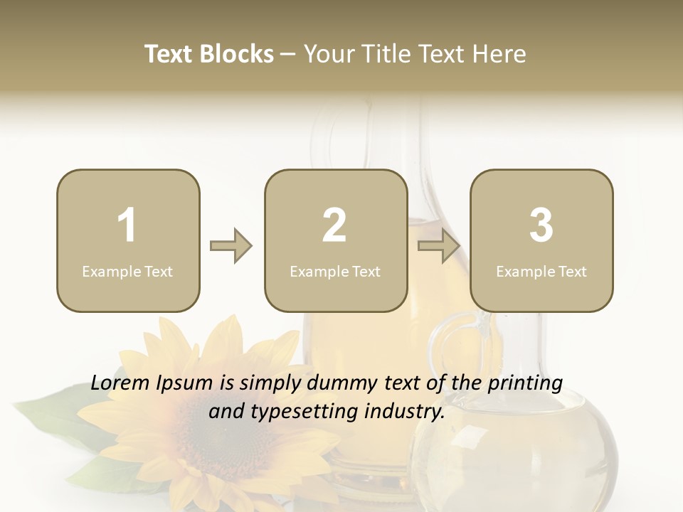 Organic Texture Kitchen PowerPoint Template