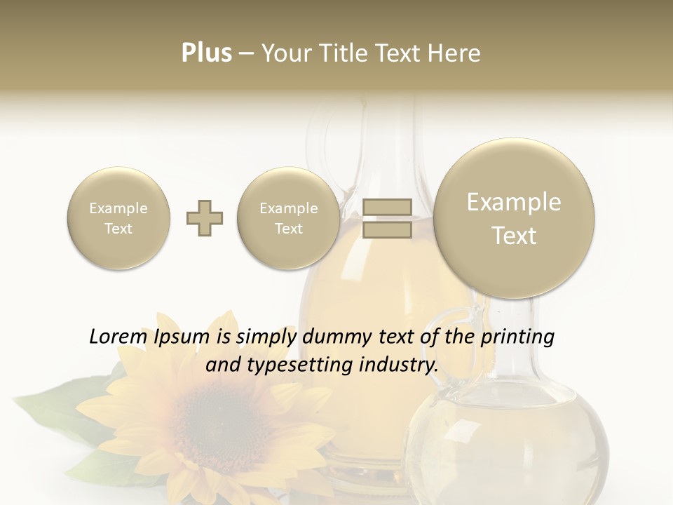 Organic Texture Kitchen PowerPoint Template