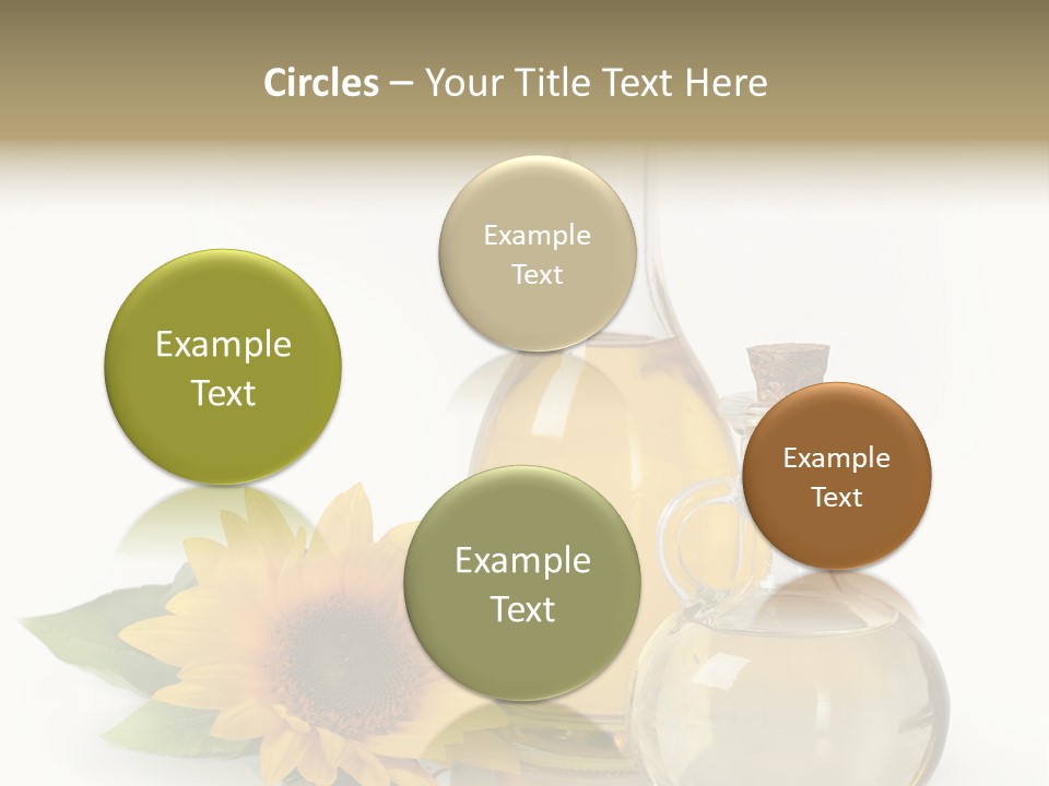 Organic Texture Kitchen PowerPoint Template