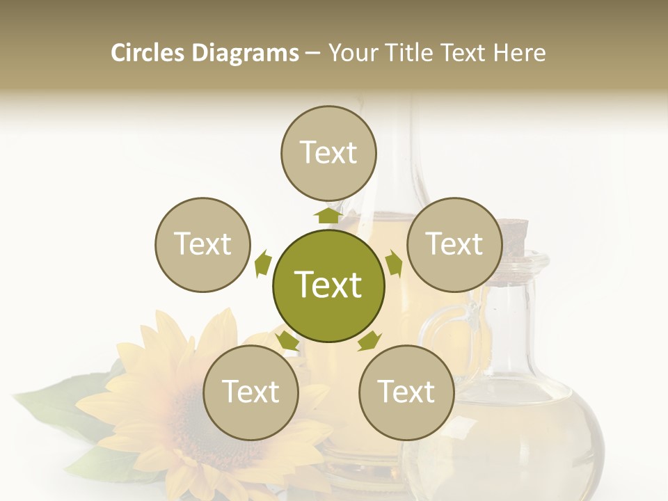 Organic Texture Kitchen PowerPoint Template