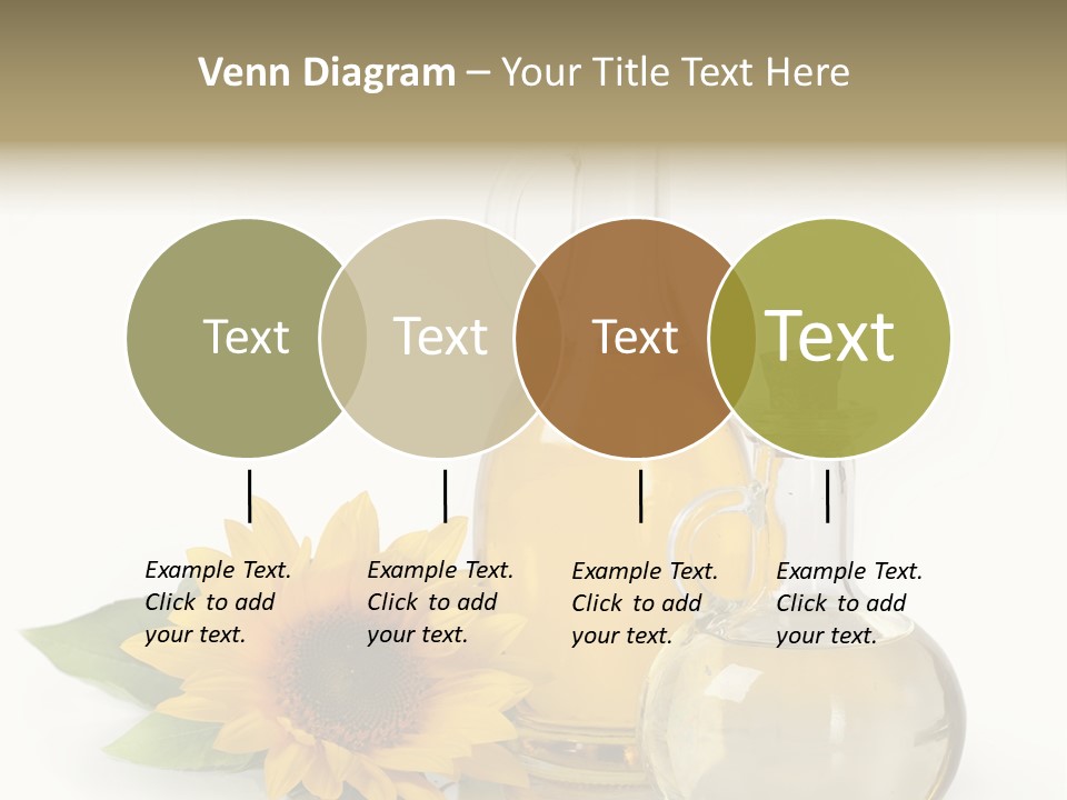 Organic Texture Kitchen PowerPoint Template