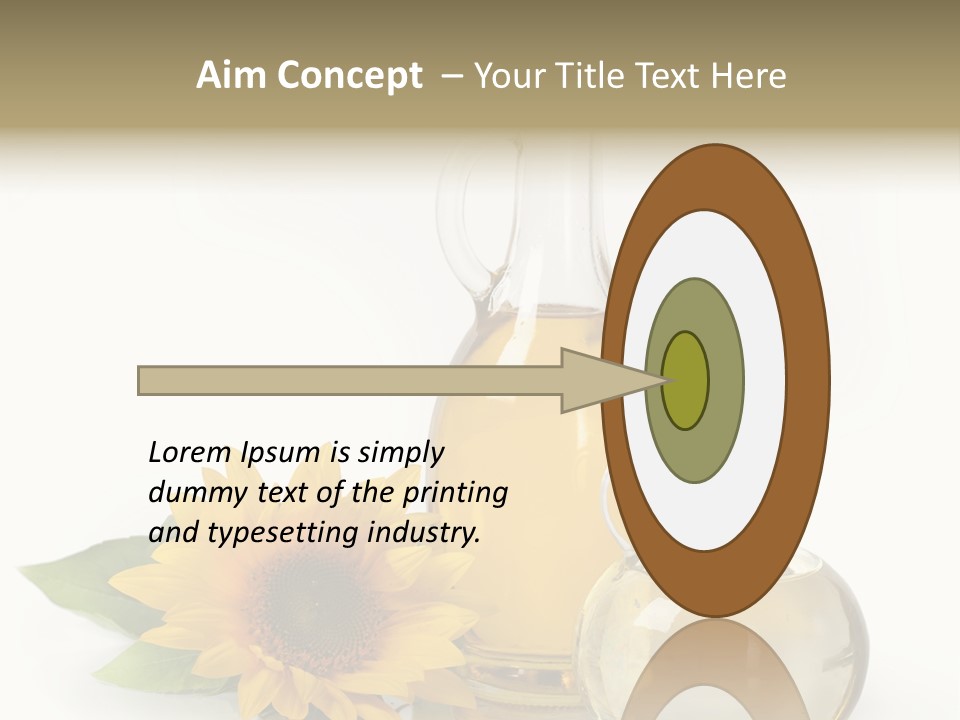 Organic Texture Kitchen PowerPoint Template