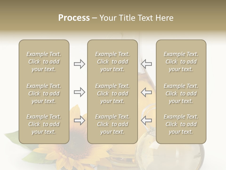 Organic Texture Kitchen PowerPoint Template