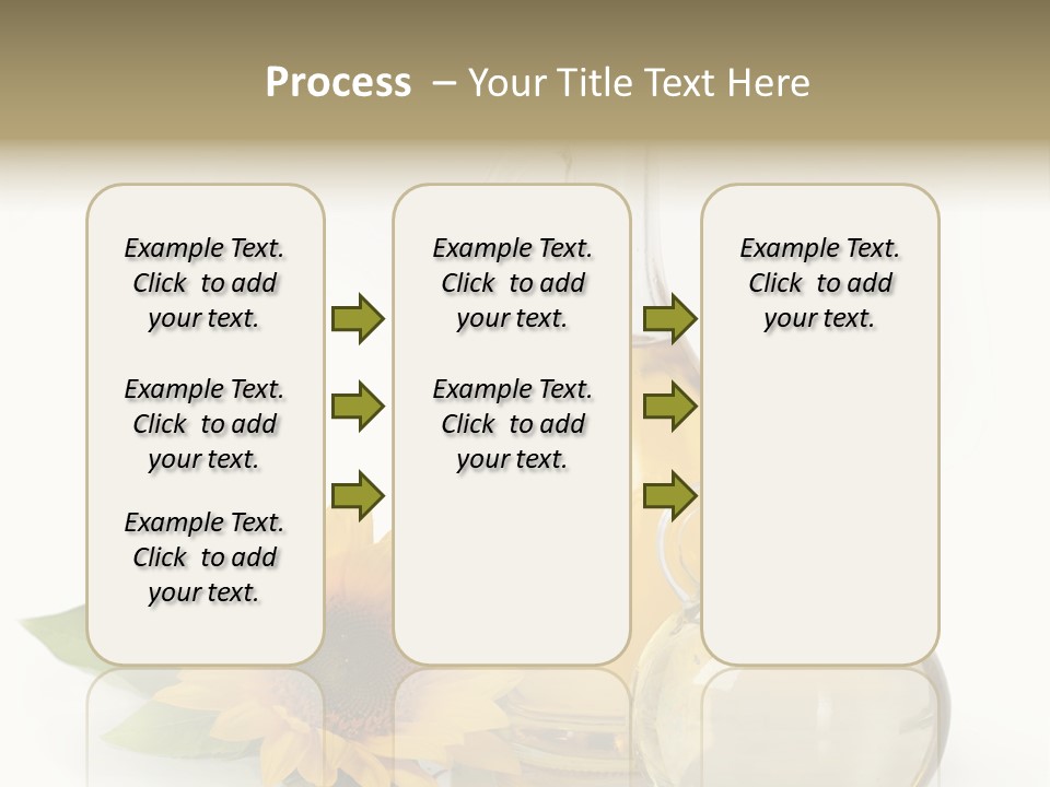 Organic Texture Kitchen PowerPoint Template