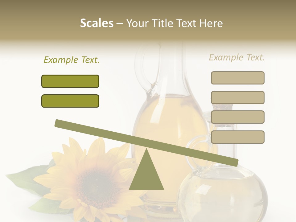 Organic Texture Kitchen PowerPoint Template