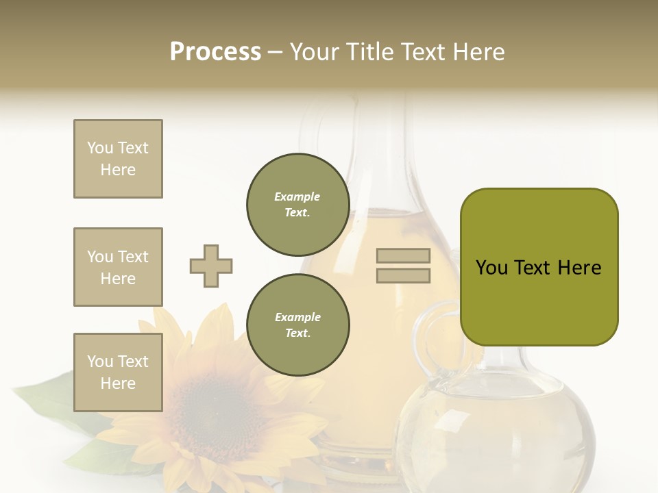 Organic Texture Kitchen PowerPoint Template