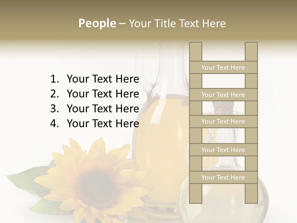 Organic Texture Kitchen PowerPoint Template