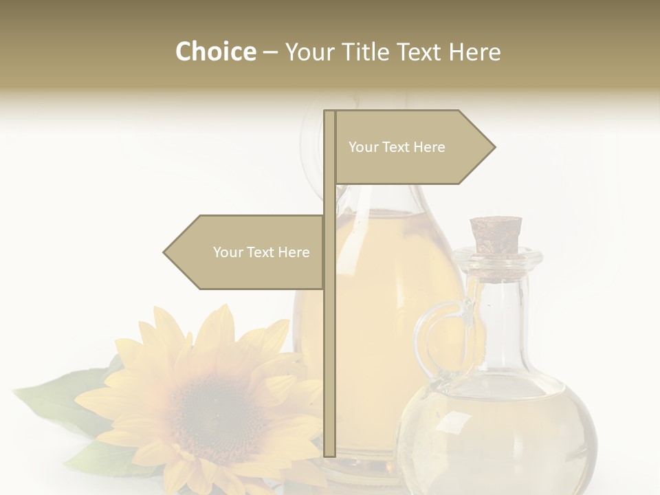 Organic Texture Kitchen PowerPoint Template