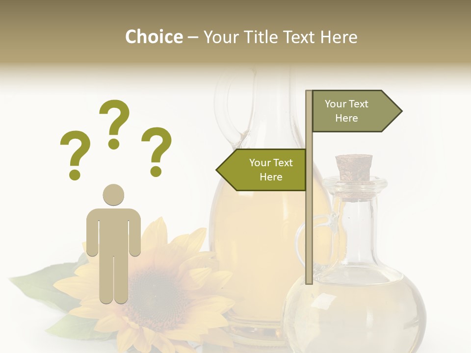 Organic Texture Kitchen PowerPoint Template