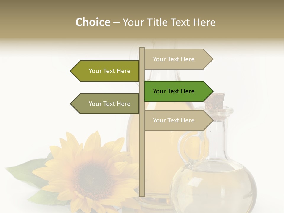 Organic Texture Kitchen PowerPoint Template