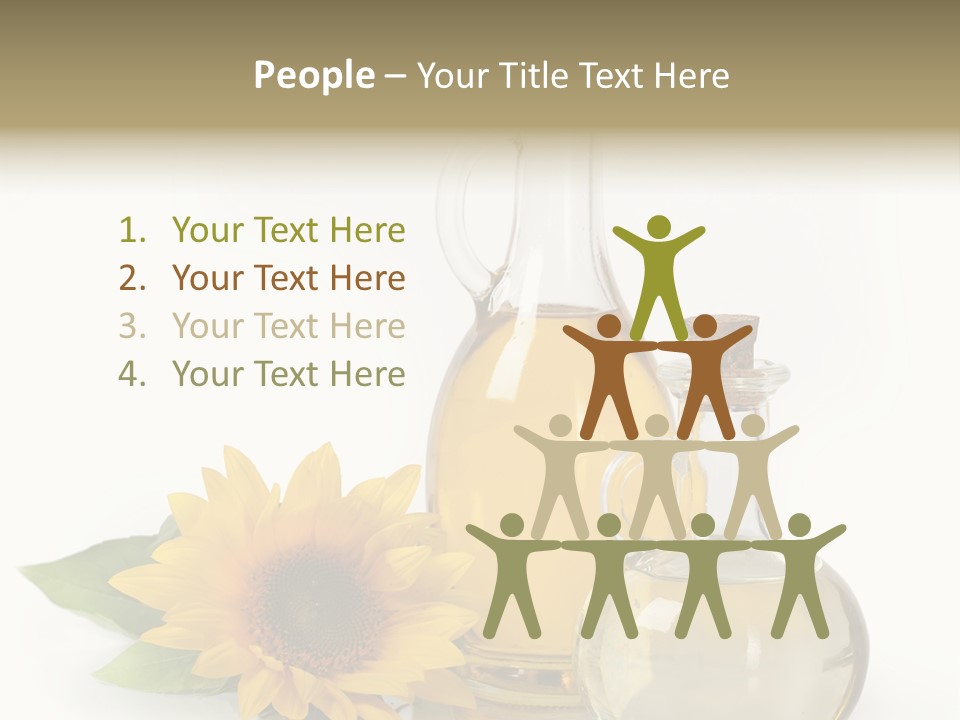 Organic Texture Kitchen PowerPoint Template