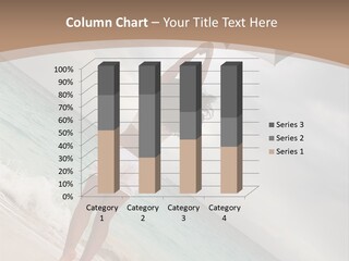 Gloomy Beach Dull PowerPoint Template