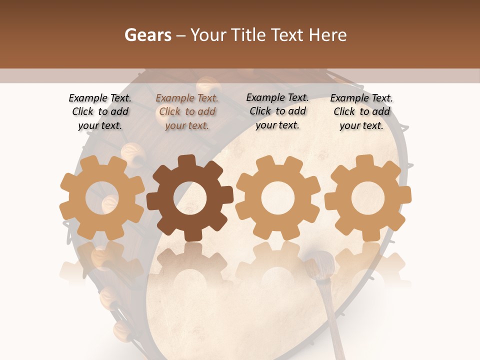 Curve Circle Render PowerPoint Template