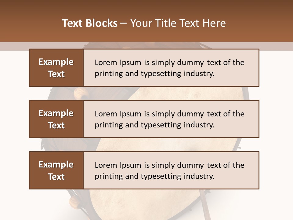 Curve Circle Render PowerPoint Template