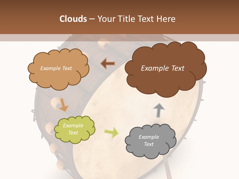 Curve Circle Render PowerPoint Template