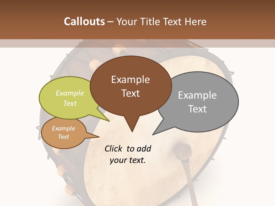 Curve Circle Render PowerPoint Template