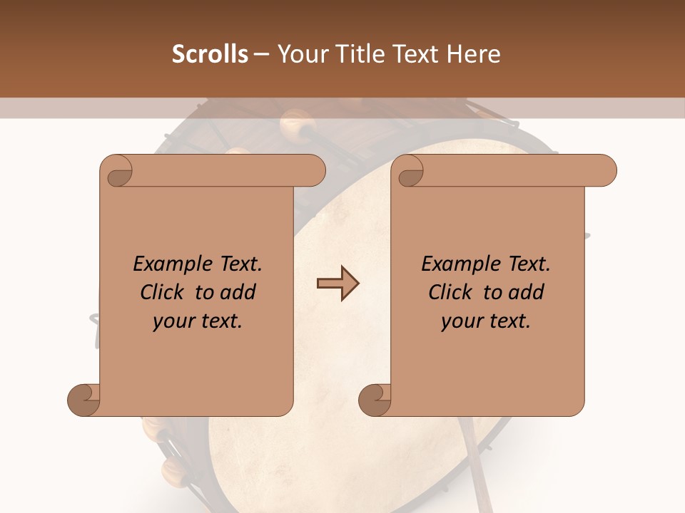 Curve Circle Render PowerPoint Template