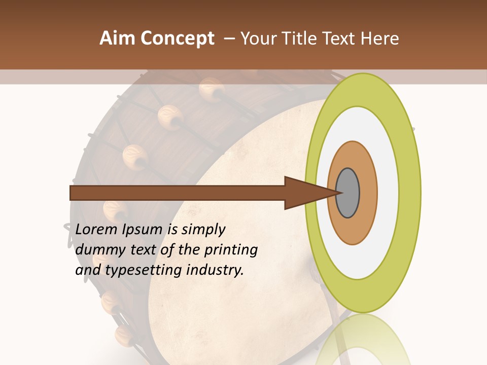 Curve Circle Render PowerPoint Template