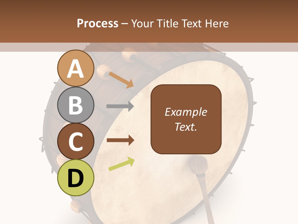 Curve Circle Render PowerPoint Template