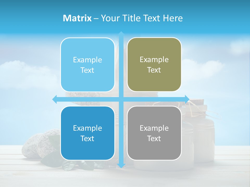 Aromatherapy Summer Medicine PowerPoint Template