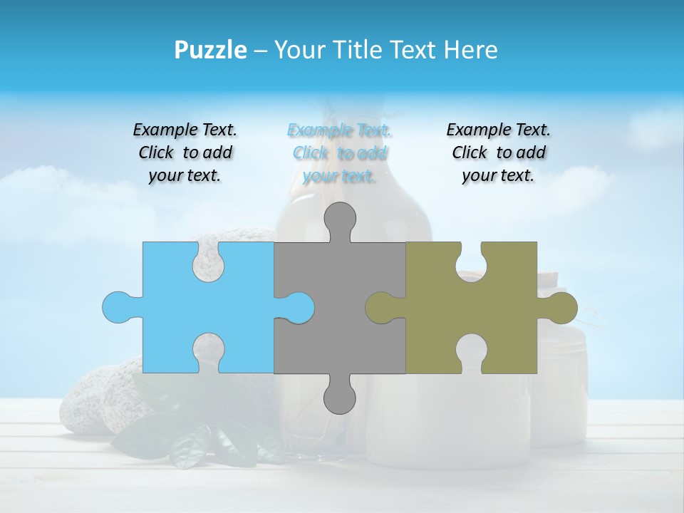 Aromatherapy Summer Medicine PowerPoint Template