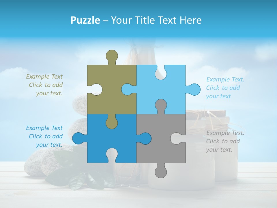 Aromatherapy Summer Medicine PowerPoint Template