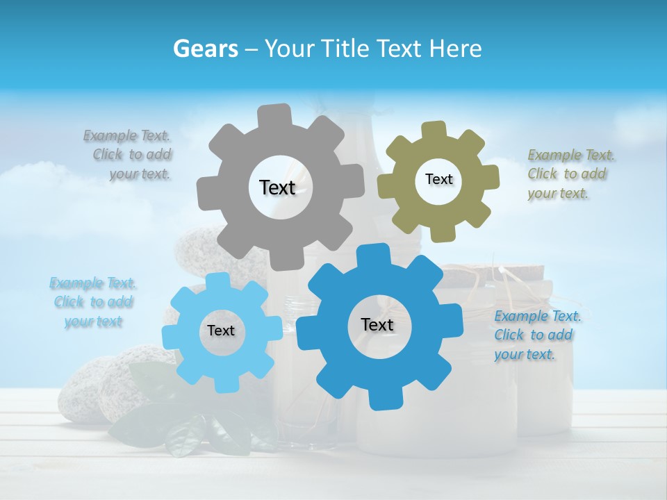 Aromatherapy Summer Medicine PowerPoint Template