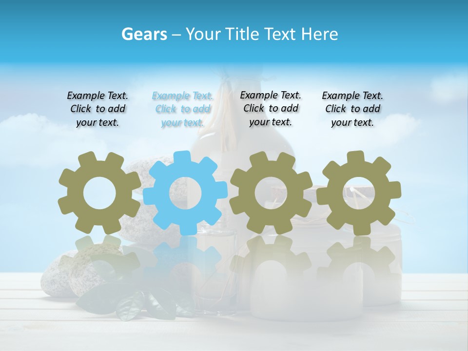 Aromatherapy Summer Medicine PowerPoint Template