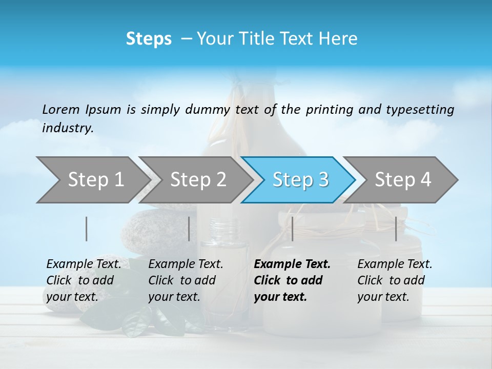 Aromatherapy Summer Medicine PowerPoint Template
