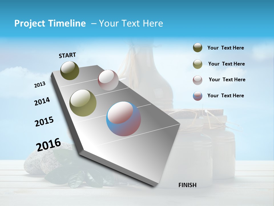 Aromatherapy Summer Medicine PowerPoint Template